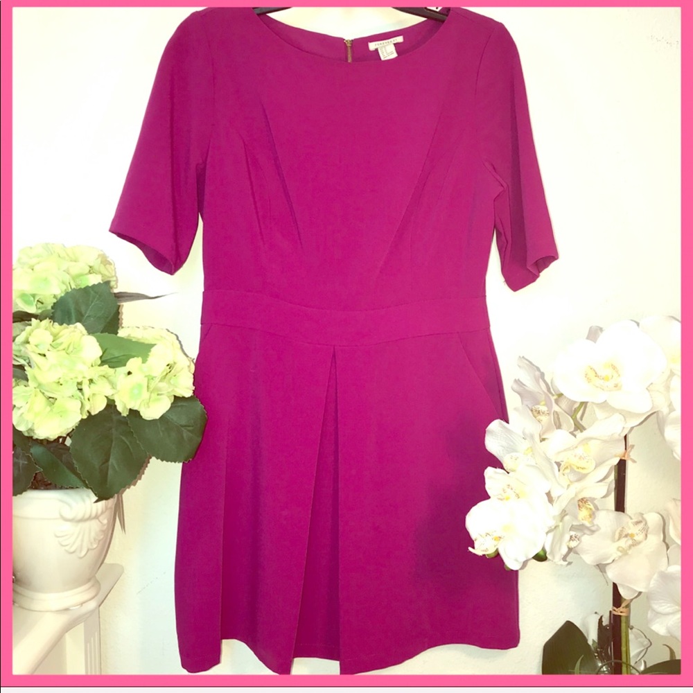 Forever 21 Fuchsia Dress